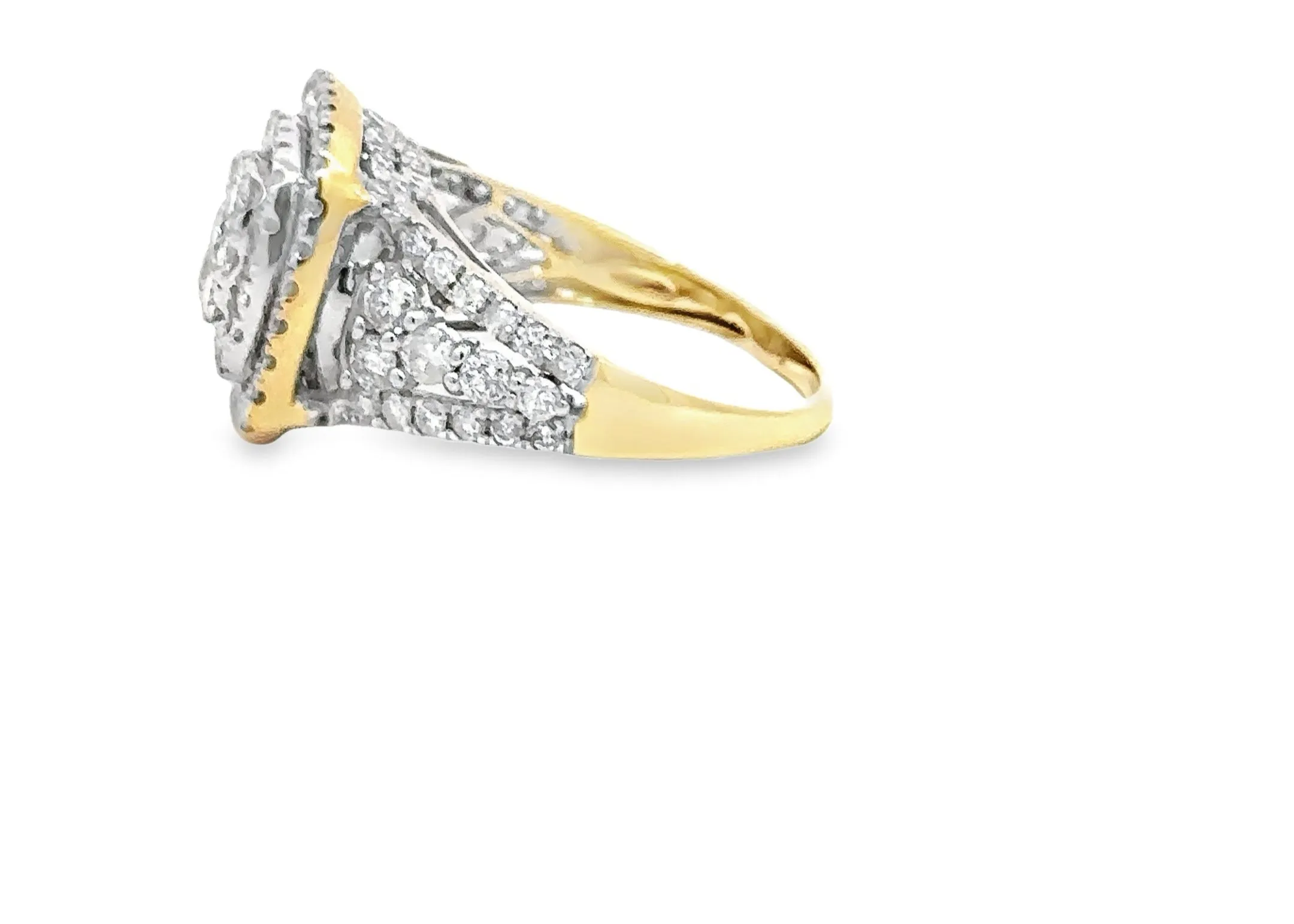 10K Gold 1.98 CTW Diamond Ladies Ring