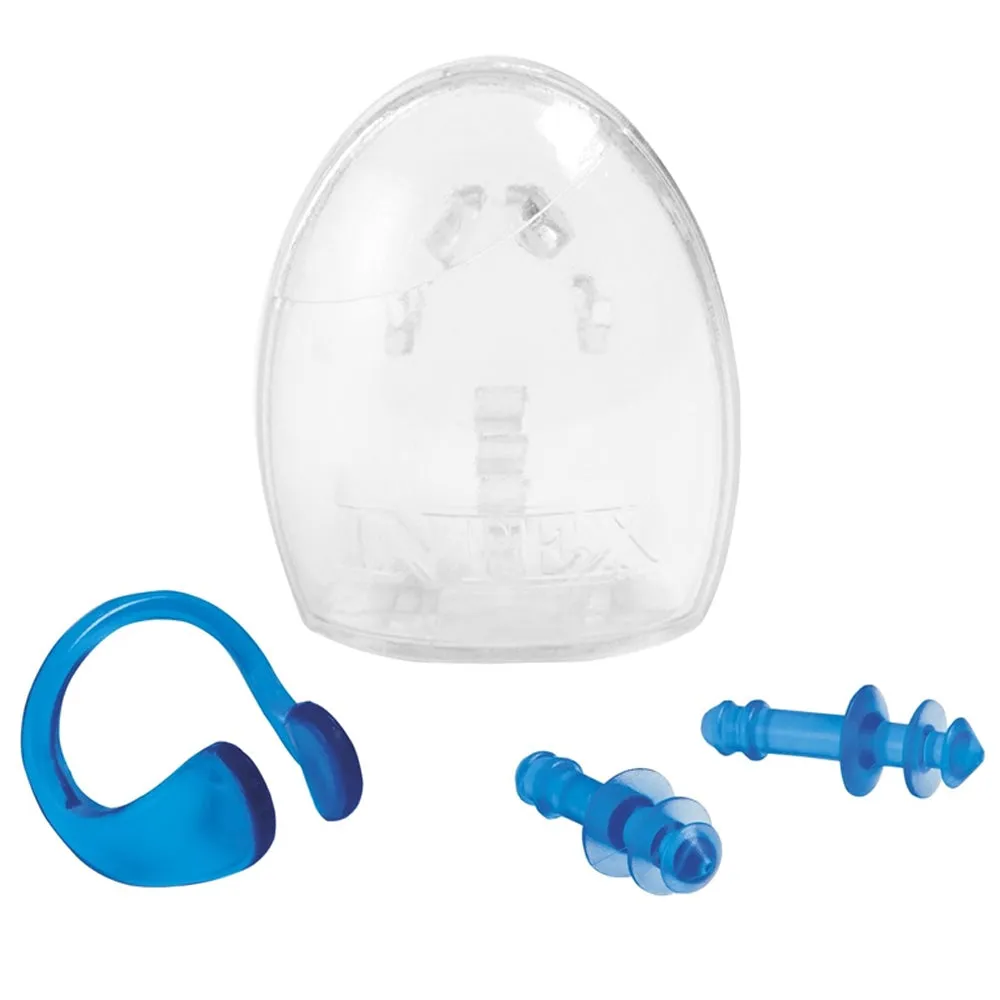 8 Pc Waterproof Swim Swimming Nose Clip Ear Plug Earplug Combo Set Case Diving