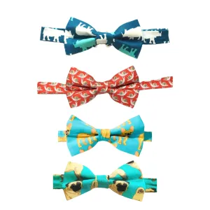 Animals Bow Tie