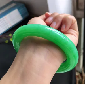 Natural Jade Bangle Jadeite Bangle Internal Diameter 58mm L4031750