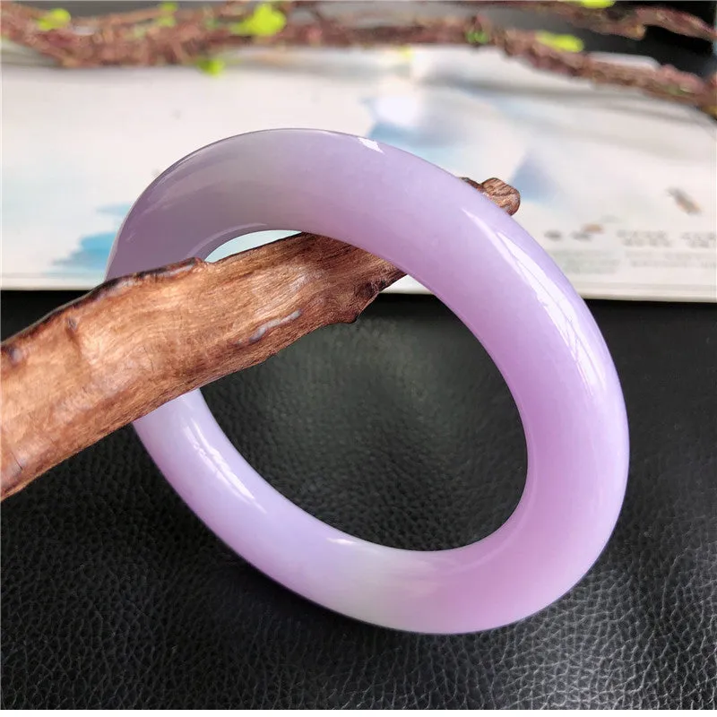 Natural Jade Bangle Jadeite Bangle Internal Diameter 59.4mm A8022424