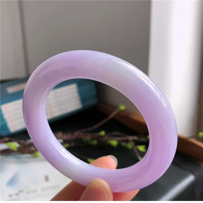 Natural Jade Bangle Jadeite Bangle Internal Diameter 59.4mm A8022424