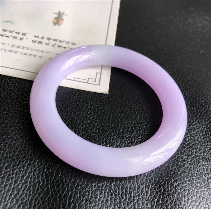 Natural Jade Bangle Jadeite Bangle Internal Diameter 59.4mm A8022424