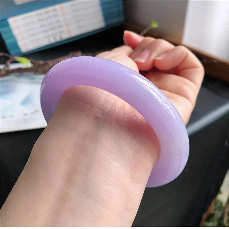 Natural Jade Bangle Jadeite Bangle Internal Diameter 59.4mm A8022424