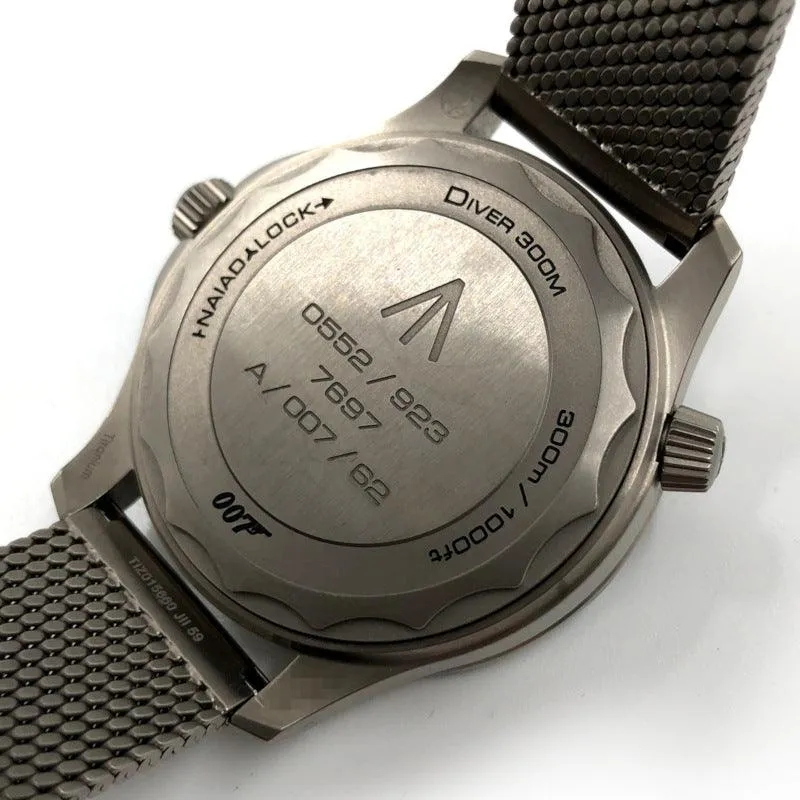 Omega Seamaster Diver 300 Co-Axial Master Chronometer 007 210.90.42.20.01.001 Titanium Titanium Watch Men's Used