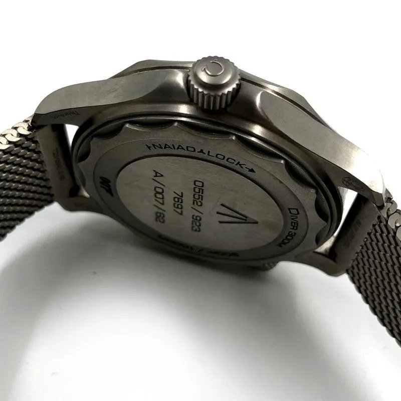 Omega Seamaster Diver 300 Co-Axial Master Chronometer 007 210.90.42.20.01.001 Titanium Titanium Watch Men's Used