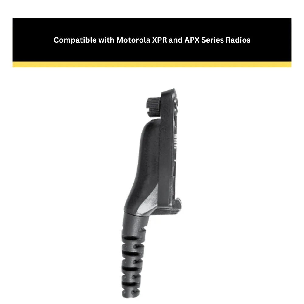 OTTO 2-Wire Surveillance Earpiece Mic Kit, Motorola APX