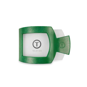Shamrock Shimmer Medium Flat Square Clip