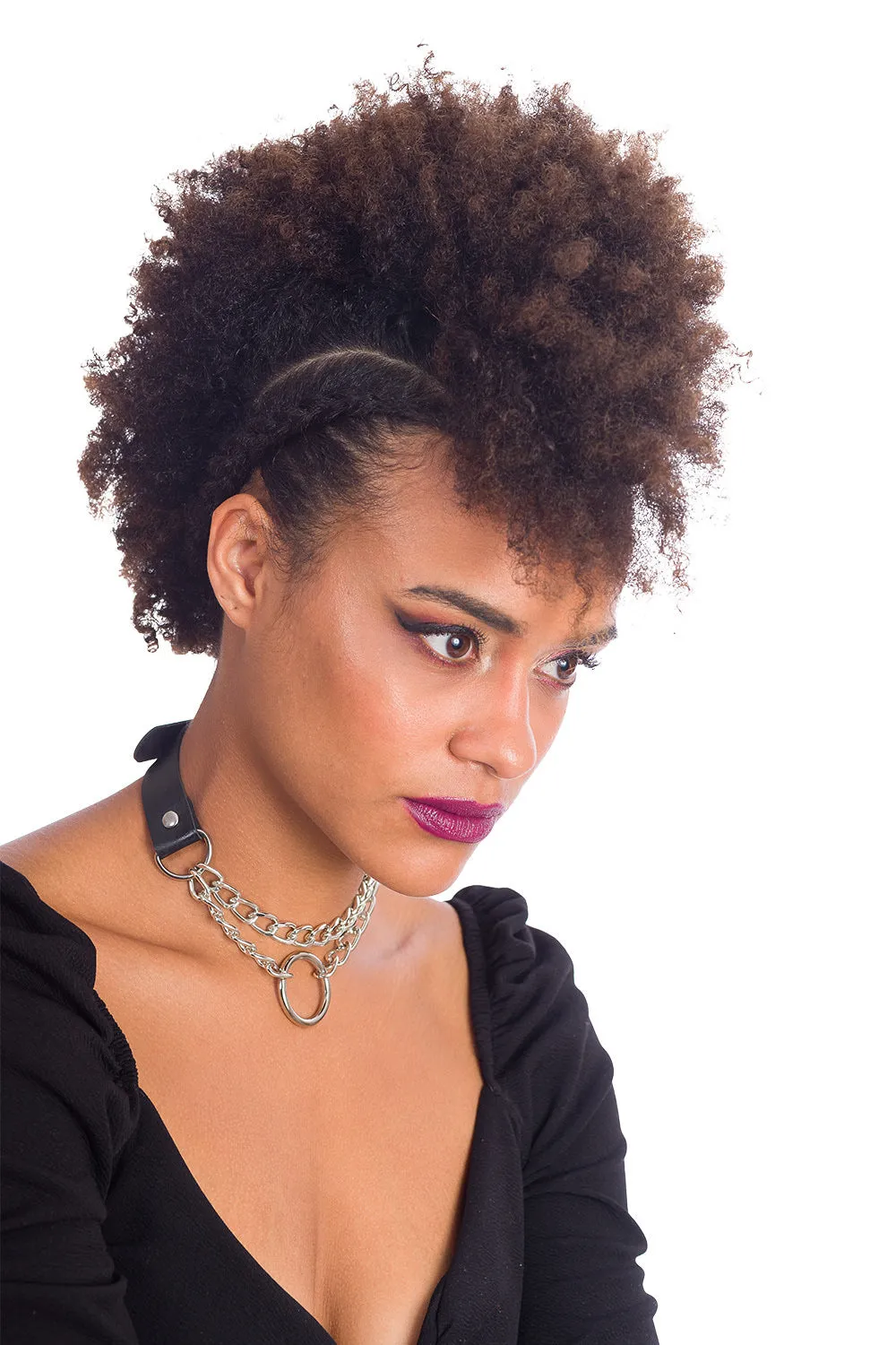 Vegan O Ring Chain Choker