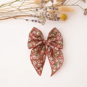Whimsy Hair Bow in Emma Louise Liberty Print